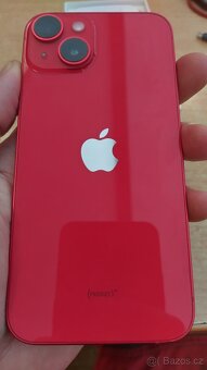 Apple iPhone 14 128GB RED, baterie88%,pěkný stav,záruka 12m - 2