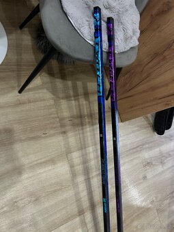 ✅ HOKEJKY BAUER TWITCH - BLUE & PURPLE - 77 FLEX - P28 ✅ - 2