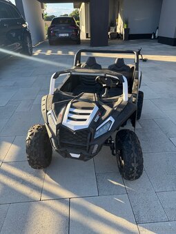 Dětské Buggy UTV Strong 24V nafukovací kola - 2