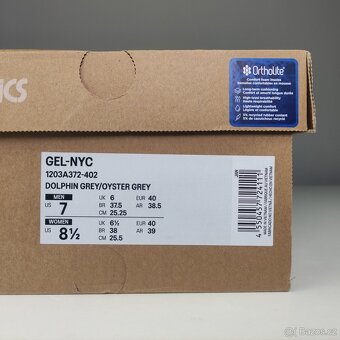 ASICS Gel-NYC Dolphin Oyster Grey 39.5 - 2