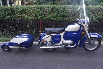 Jawa 250/353 kývačka a pav 41 - 2