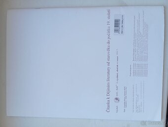 čítanka k literatuře 19. a počátku 20. století - 2
