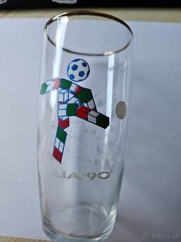 Sběratelská Sklenice Fotbal MS Itálie 1990 - 2