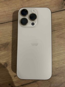 Apple iPhone 16 pro 128GB, Pouštní Titan - TOP STAV - 2