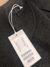 Tmavě šedé šaty COS - 2