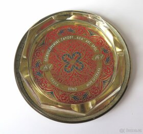 Dřevěná dóza na cigarety a popelník - 2