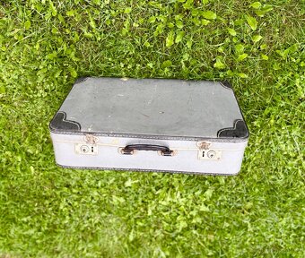 Kufr papírák retro - 2