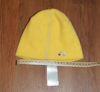 NOVÁ fleecová čepice Ono - vel. 3 (žlutá) - 2