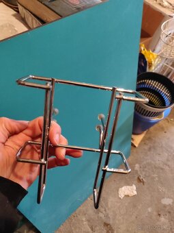 Chromovana zavesna polička 3 - 2