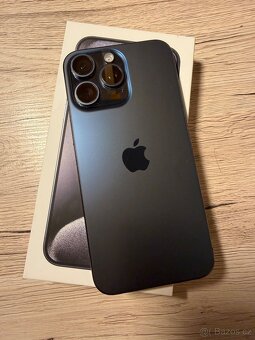 Apple iPhone 15 Pro Max 256GB Blue Titan. TOP stav - 2
