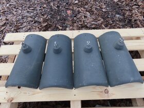 Hřebenáč hromosvodový - Bramac, taška Classic ebenově černá - 2