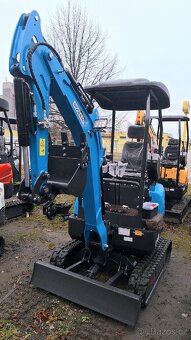Bagr 1.2 tuny  Kubota motor- minibagr - 2
