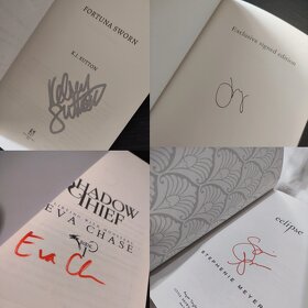 Podepsané/sběratelské knihy v angličtině - 2