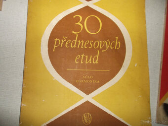 Staré noty - harmonika - 2