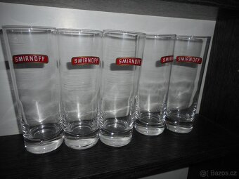 Vysoké sklo s potiskem - 2