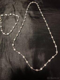 Krásná stříbrná souprava - 2