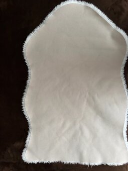 2x koberec smetanová barva - 2