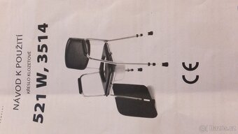 toaletní KŘESLO - GRAMOFON - 2