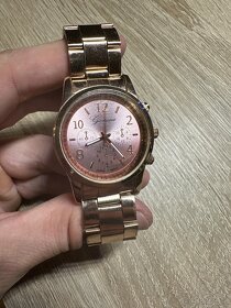Lehké dámské hodinky GENEVA ROSE GOLD - 2