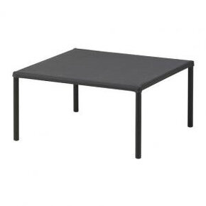 Dvě křesla a stolek, umělý černý ratan - 2