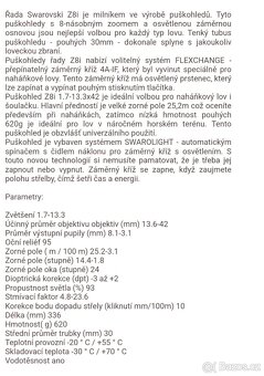 Optika Swarovski Z8i 1,7-13.3x42 P L 4A -LF - 2