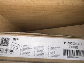 AlcaPlast ovládací tlačítko, M571 chrom, M572 chrom mat - 2