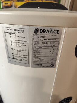 Bojler 250 L OKC NTRR/SOL Drazice - 2