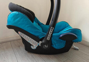 Autosedačka "vajíčko" MaxiCosi, 0-13kg, tyrkysové - 2