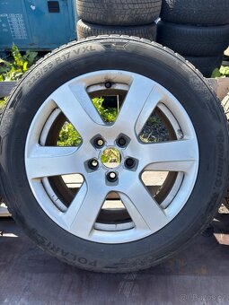 Prodám alu kola audi 225/55 r 17 - 2