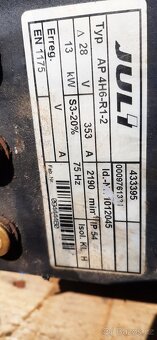 Motor DC  bldc JULI 13 KW typ AP4H6-R1-H - 2