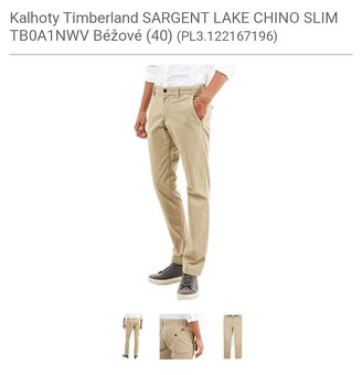 Timberland pánské chino kalhoty vel. L/XL W36/L32 - 2