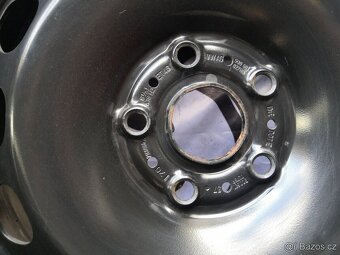 Ocelové disky 16" 5X112 J6,5 ET46 Škoda Seat VW - 2
