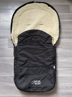 Zimní fusak New Baby černý - 2