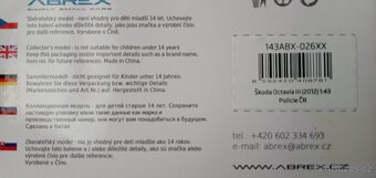 ABREX 1:43 POLICIE ČR - 2