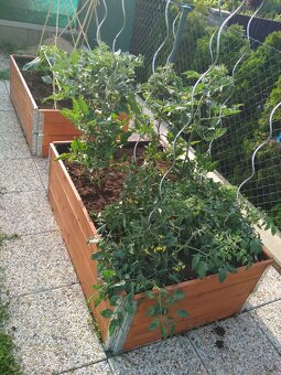 Vyvýšený záhon - truhlík,  paletová ohrádka NOVÉ - 2