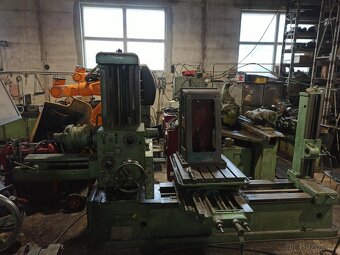 Horizontální vyvrtávačka TOS WH 63 1969 - 2