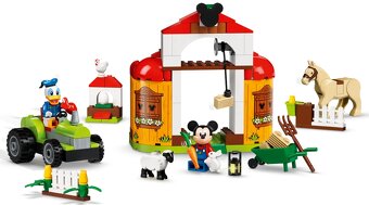 Nové LEGO 10775 Myšák Mickey a Kačer Donald na farmě - 2