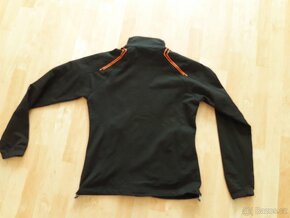 Unisex mikina černo- oranžová + dárek zdarma - 2