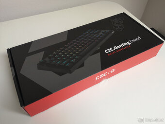 Nerozbalená herní kláv. CZC.Gaming Dwarf Kailh Red CZ,záruka - 2