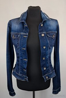 Džinová bunda vel. S. TOP STAV - 2