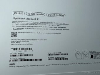 MacBook 15, 16gb, 512 hdd, 14 palců - 2