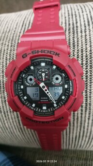 Casio G-shock červené - 2