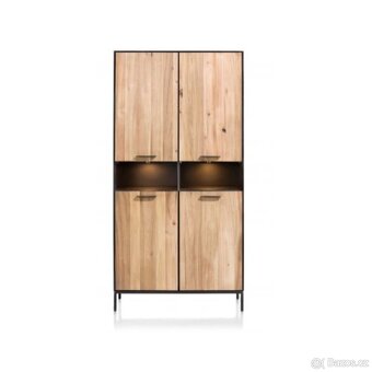 Dřevěná vitrína - LUGAL - 2