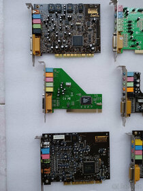 Zvukové karty PCI. - 2