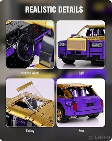 stavebnice auto Rolls Royce 48 cm - 2