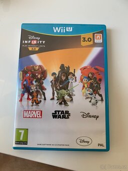 Nintendo WiiU Disney Infinity Hra + Postavy - 2