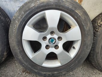 15"letní alu sada Helios 5x112 origo Octavia 2 Golf 5 6 - 2