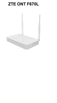 WiFi router i s optickým vstupem ZTE ONT F670L - 2
