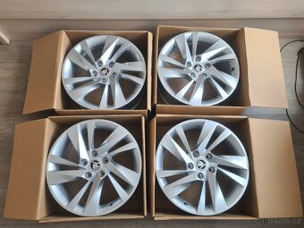 NOVÉ Alu NEVIS 6,5J x 17" ET 46 Octavia Superb atd - 2