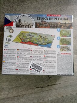 Prodám 4D puzzle Česká republika - 2